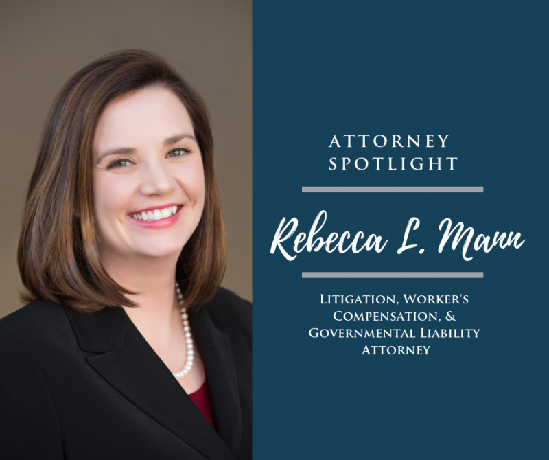 Attorney Spotlight: Rebecca L. Mann 